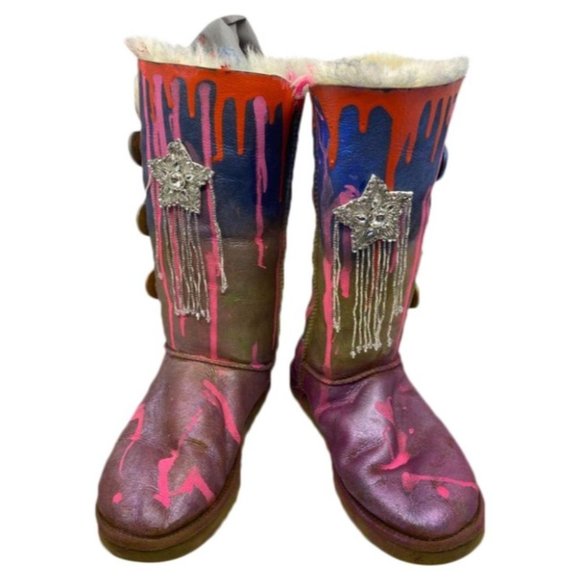 UGG Shoes - UGG Customized W/ Multicolor Trailblazer Boots
